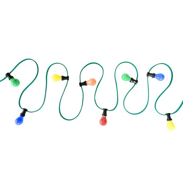 Bunte Lichterkette