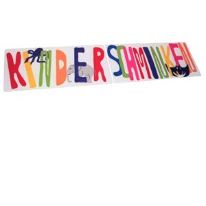 Schild Kinderschminken