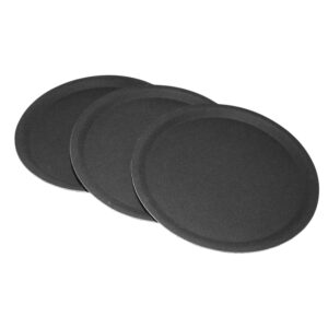 Serviertablett schwarz
